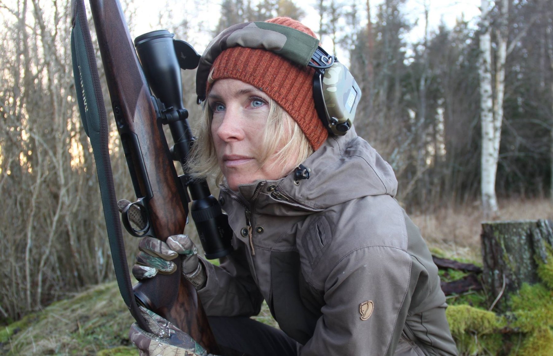 Ulrika Karlsson Arne auf der Jagd & Hund 2019 all4shoot picture