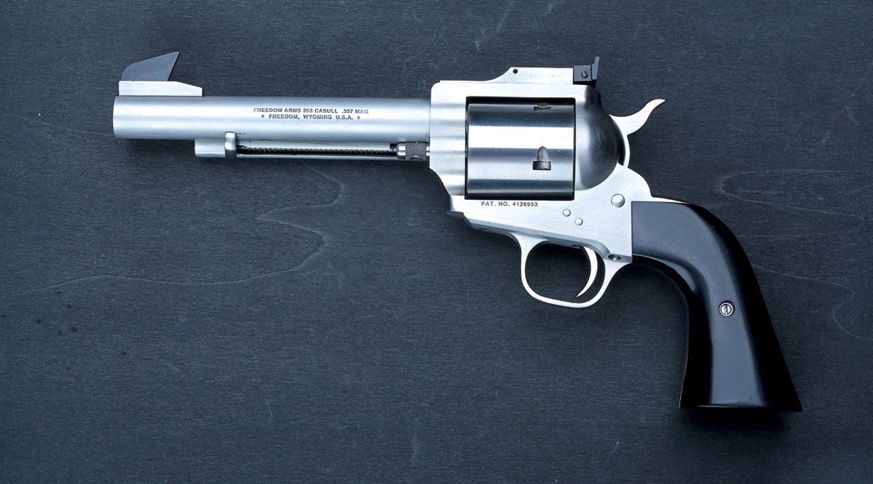 Stainless Steel Revolver im Colt SAA Design.