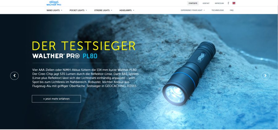 Walther Pro Lampen Ein Überblick