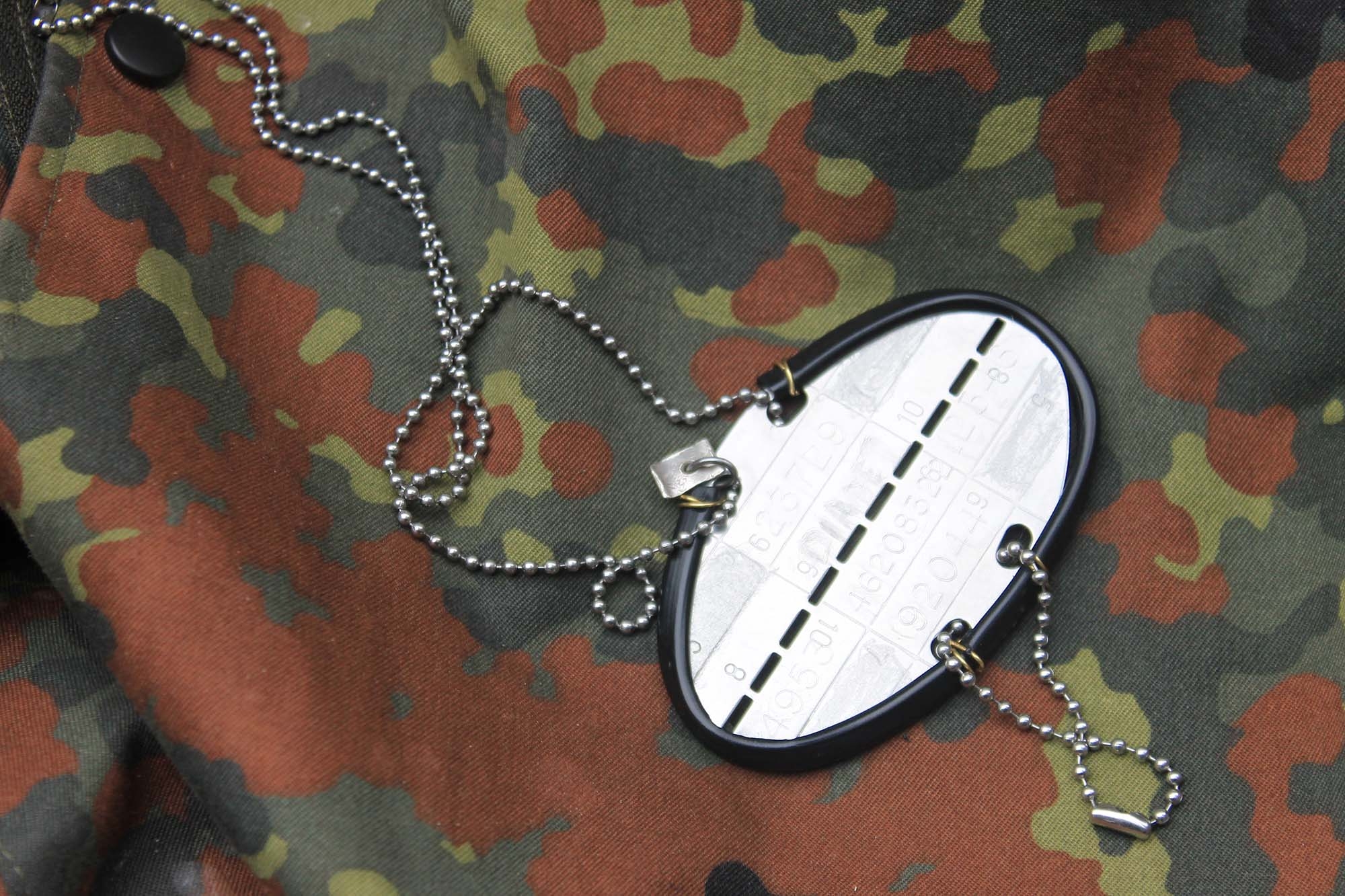 German army outlet dog tags