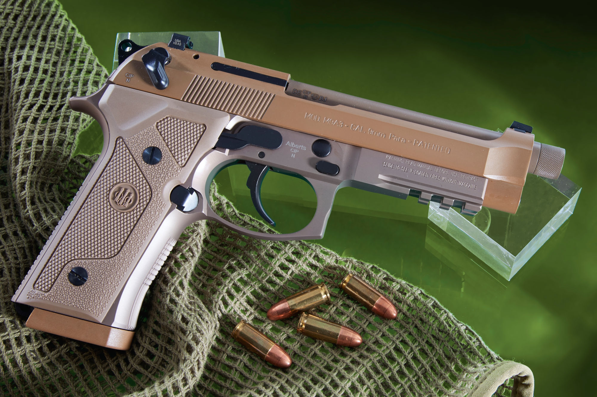 Test: Beretta M9A3in 9 mm Luger all4shooters. 