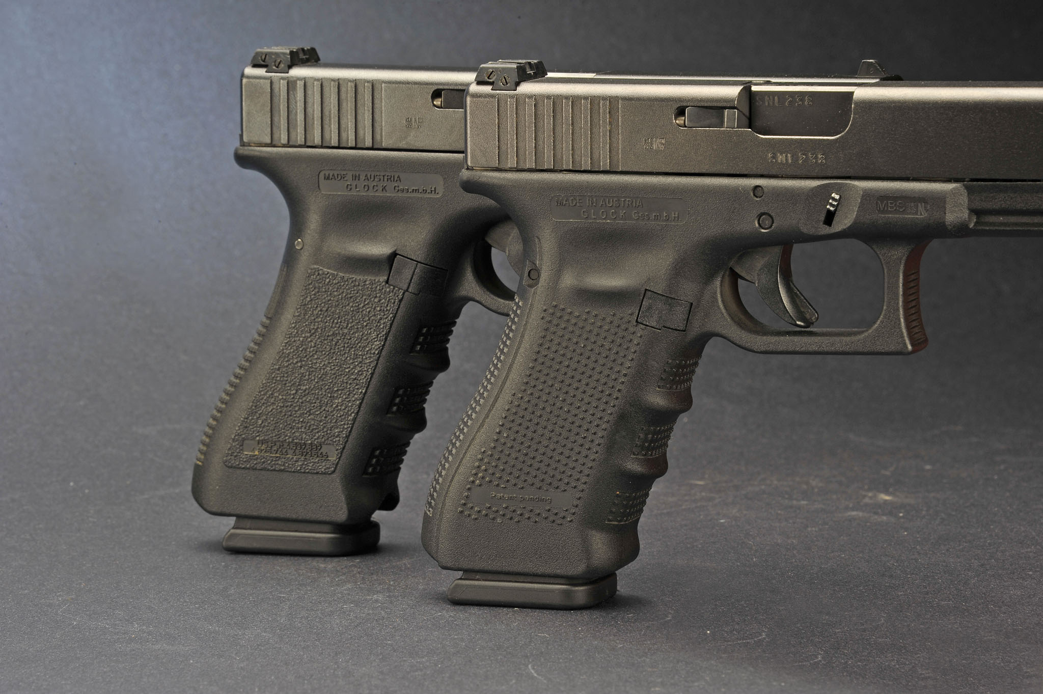 Glock pistols Gen3 VS Gen4. What is the difference between the