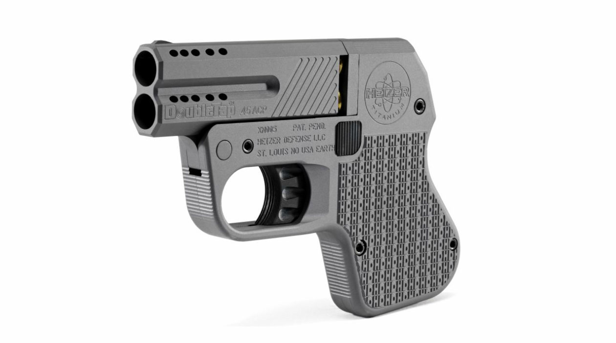 Heizer Defense Double Tap - Pistolet à double canon pour l'autodéfense