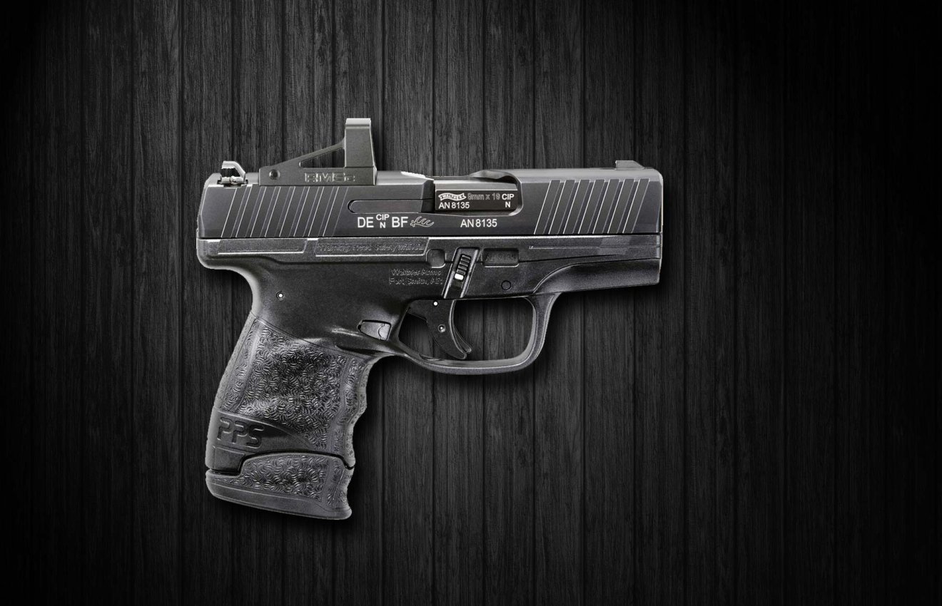 Walther PPS M2 RMSc, a sub-compact gun with reflex mini sight ...