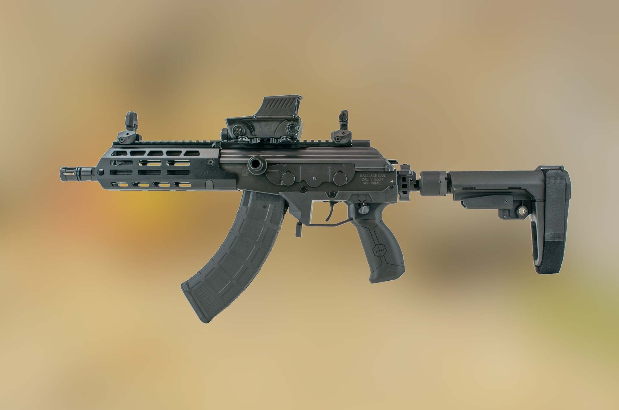 Золотой iwi galil ace gen ii rifle