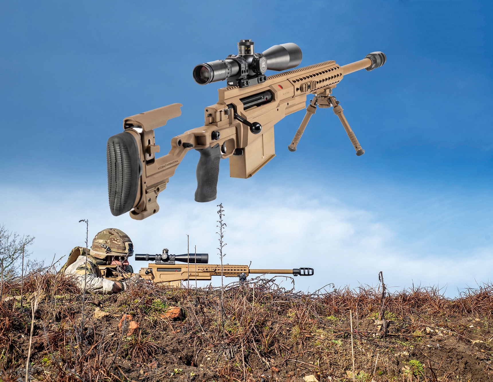 On test: Accuracy International AX50 ELR in .50 BMG, a powerful