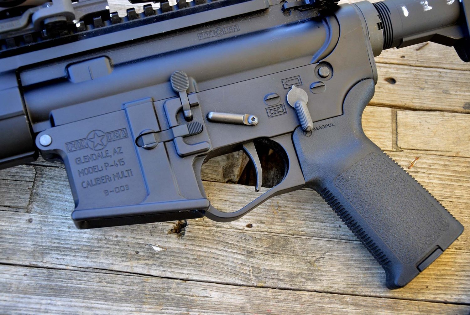 POF 415: a short stroke piston AR15-style rifle | all4shooters