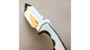 ООО ПК «Павловские ножи»: цельнометаллический нож «Терминатор» вид слева